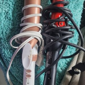 Copper and Black Hair Styling Tools